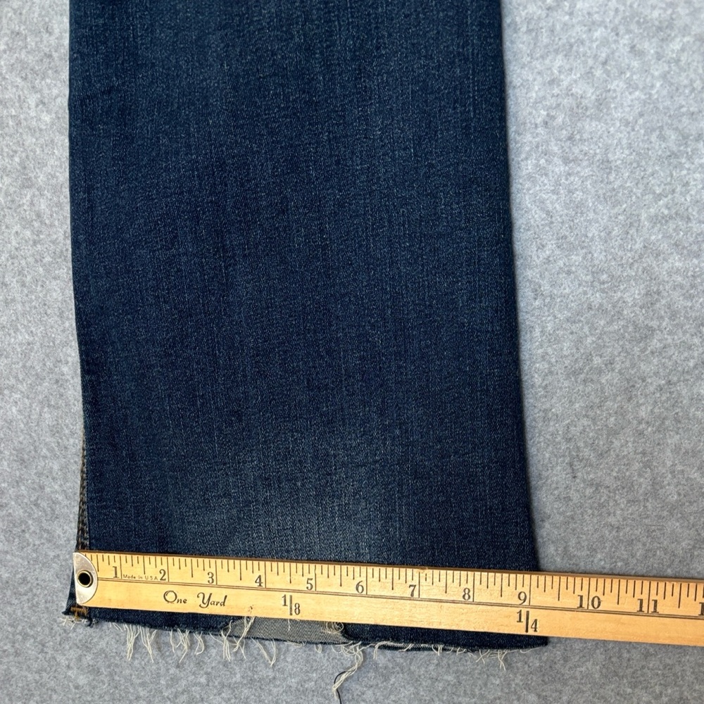Kut from the Kloth Stella High Rise Flare Jean Pant 4 Dark Base Wash - Picture 16 of 16